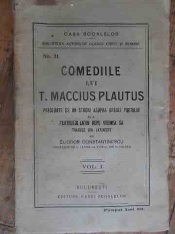 COMEDILILE LUI T. MACCIUS PALUTUS VOL1                                                    ...