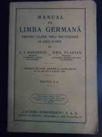 Manual de limba germana pentru clasa a VIII-a secundara                                   ...