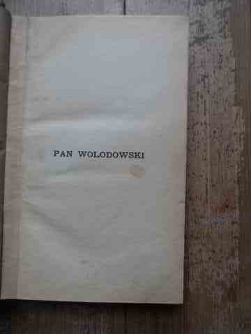 PAN WOLOSOWSKI                                                                            ...